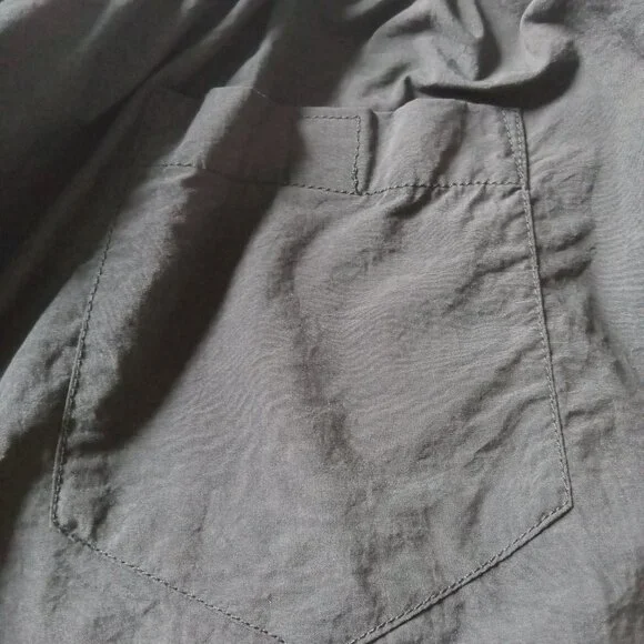 Vintage 1994 Nike Black Brief Lined Nylon Drawstring Activewear Shorts Size XL - Picture 10 of 12